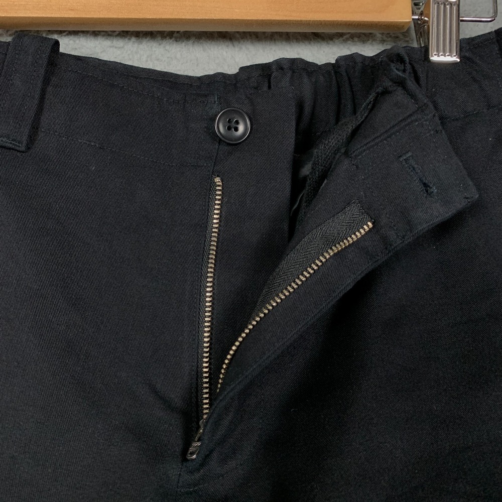 Y-3 Yohji Yamamoto Cargo Jogger Men's XS Black Side Taped Cuffed Pant Streetwear - Picture 4 of 11